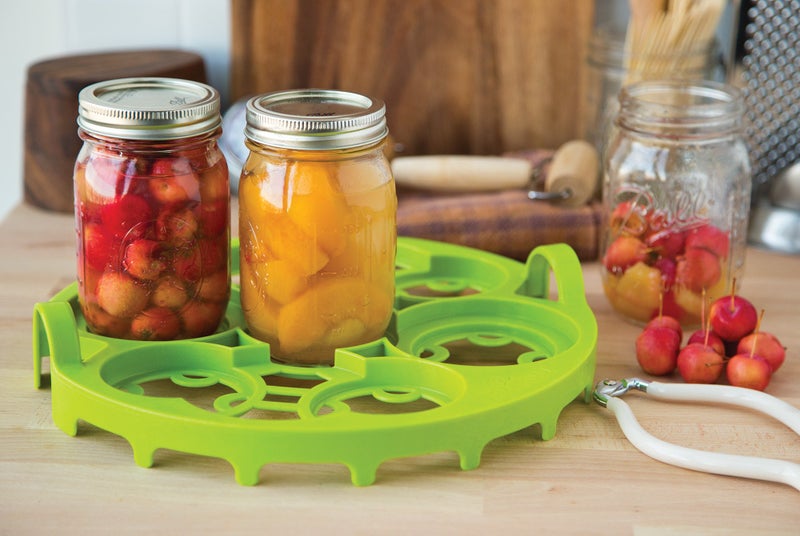 Farm to Table Dual Canning Rack, Nylon, Quart or Pint Sizes 11.5 x 11.5 x 2 - Image 3