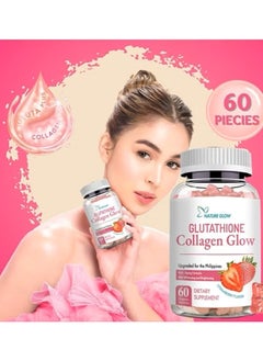 NATURE GLOW "Collagen Radiance Formula｜Strawberry-Flavored Brightening Drink｜Oral Whitening & Collagen Revival (FDA+Halal Certified)"  - Image 2