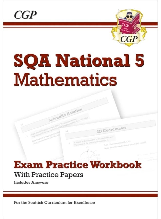 National 5 Maths SQA Exam Practice Workbook includes Answers - Paperback