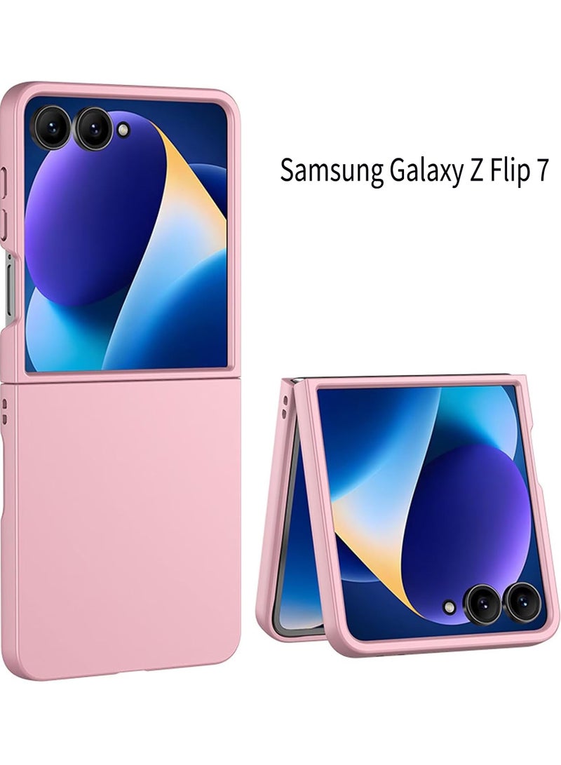 Rock Pow Case for Samsung Galaxy Z Flip 7, Ultrathin Hard Shockproof Back Cover with Touch Sensitive Screen Protector Anti Scratch Case