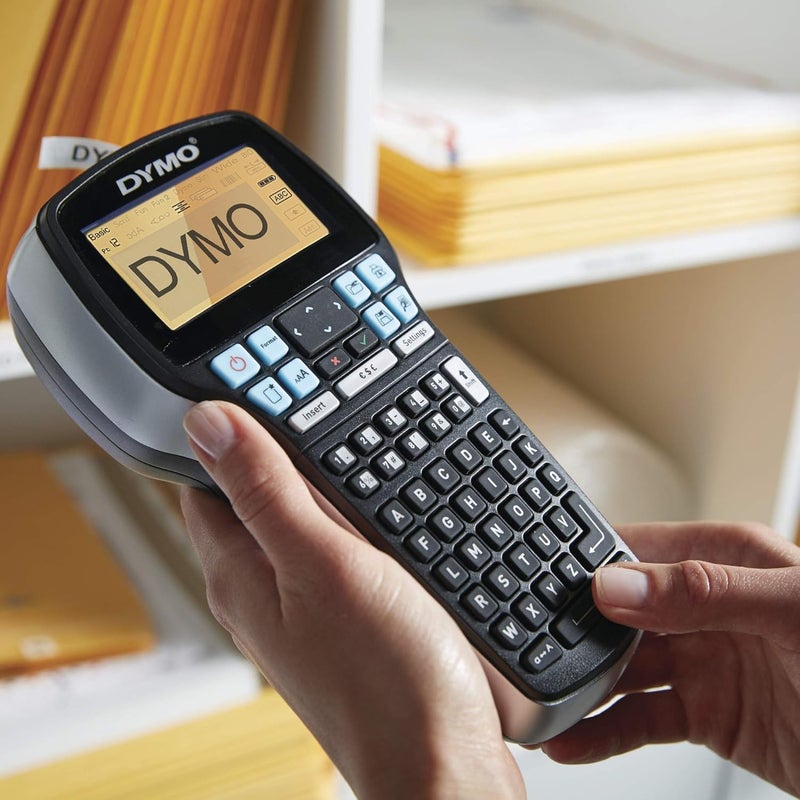 DYMO LabelManager 420P High-Performance Portable Label Maker with Adapter, Rechargeable Battery, and Backlit Display for Home & Office Organization - Image 2