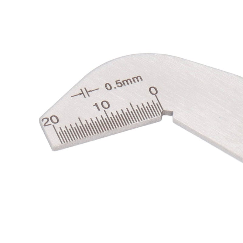 Variant Stainless Steel Drill Bit Sharpening Gauge 118 Degree 0.5mm Precision Tool - Image 5