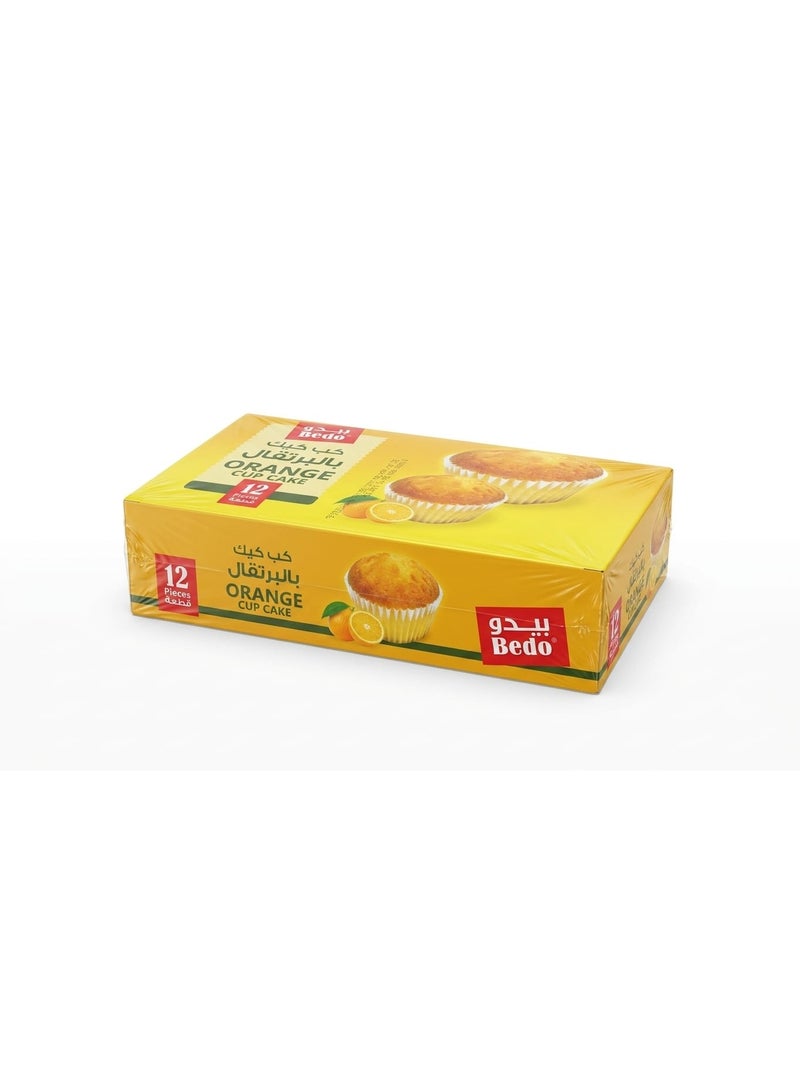 Bedo Orange Cup Cake 12 Pieces