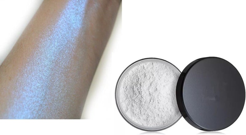 DRAMATIC MAKEUP COLOR CHANGING HIGHLIGHTER BLUE COLOR FOR MAKEUP