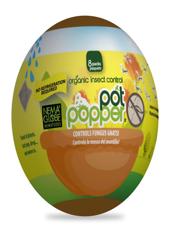 نيما غلوب 8 × 1 مليون دودة نيماتودا نافعة (S.feltiae) - جهاز مكافحة فطريات وذباب وحشرات عضوية داخلية - Image 1