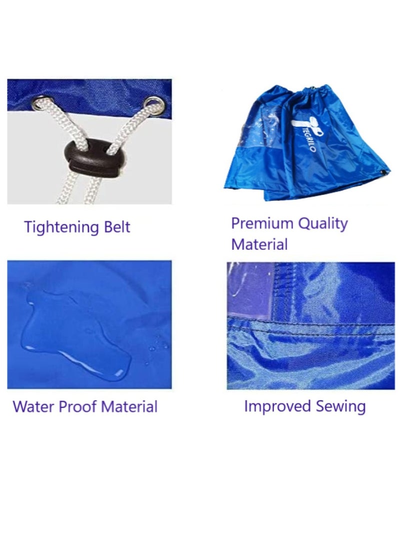 TEGRILO Air Conditioner Cleaning Cover Dustproof Washing Bag for Large 2P 3P Wall Mounted AC with Pipe Protective Service Tool for Home and Outdoor Use - Image 3