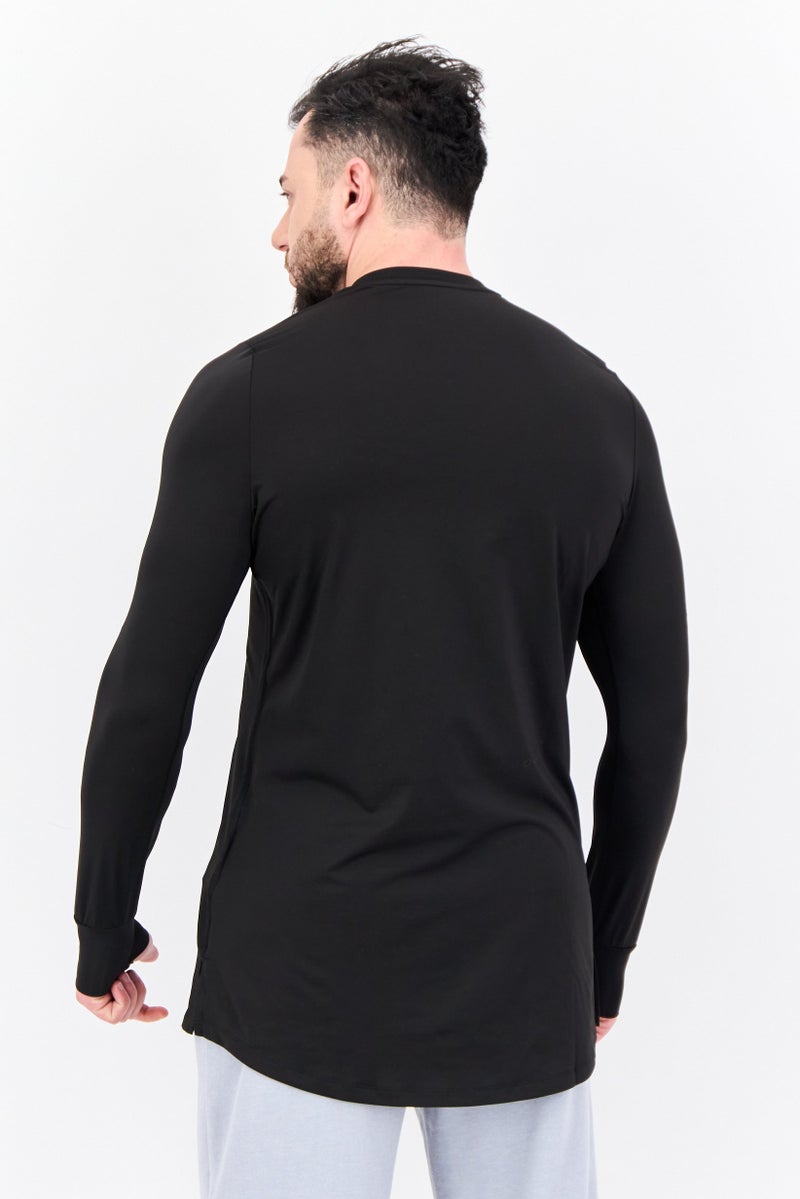 PUMA Men Sportswear Fit Long Sleeves Training T-Shirt, Black - Image 3