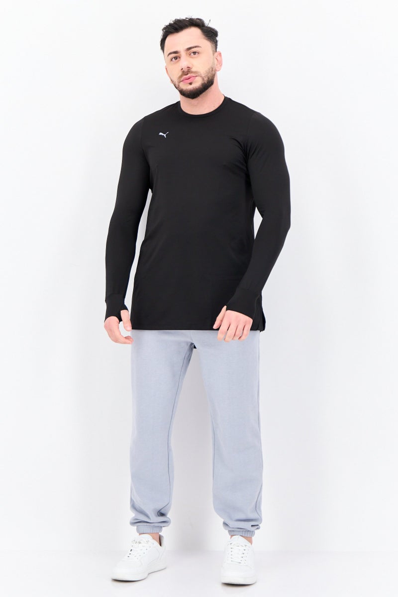 PUMA Men Sportswear Fit Long Sleeves Training T-Shirt, Black - Image 4