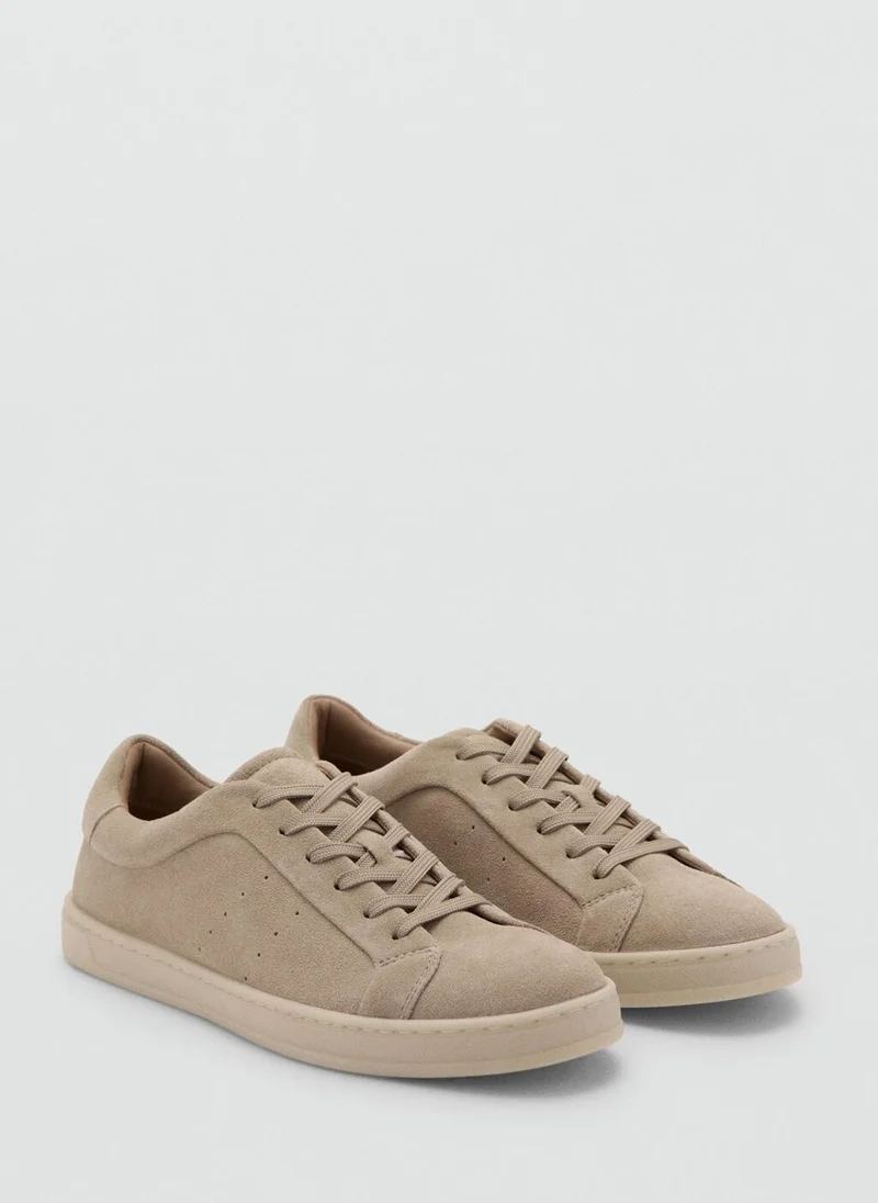 Mango Man Suede trainers