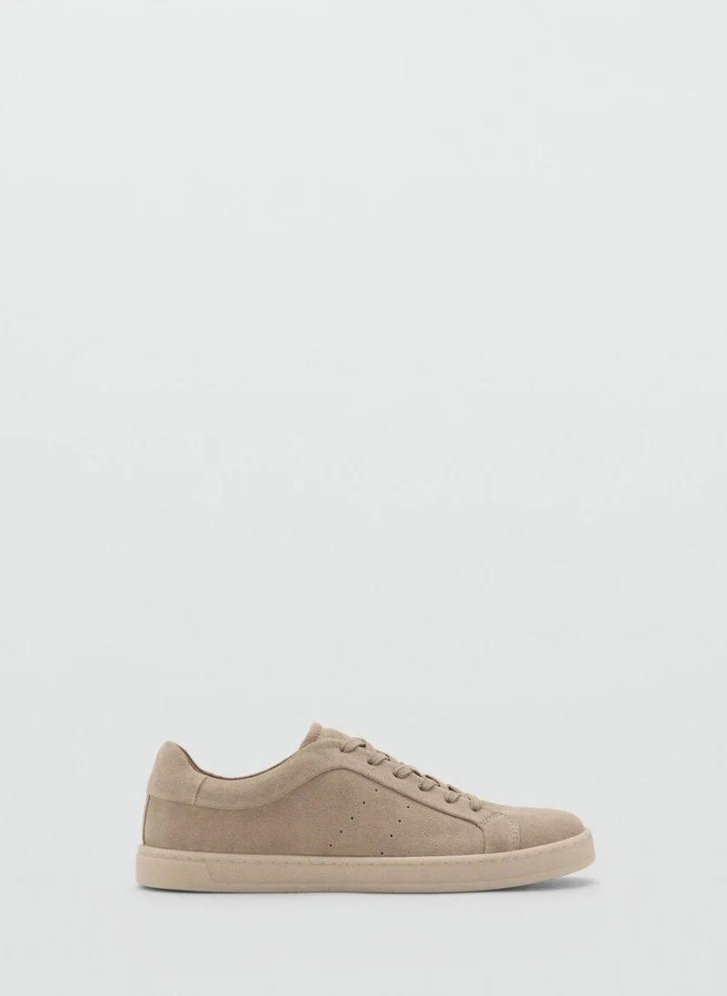 Suede trainers