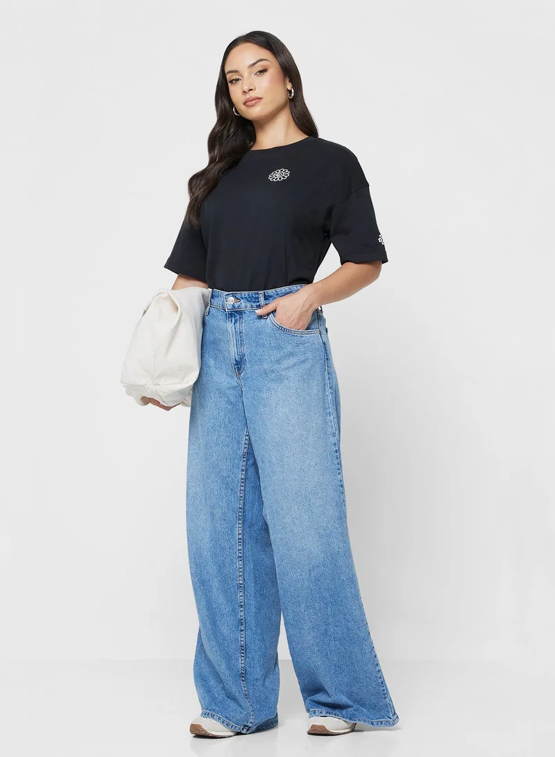 CONVERSE  Let’S Grow Doodle Graphic T-Shirt for Women | Best Price UAE