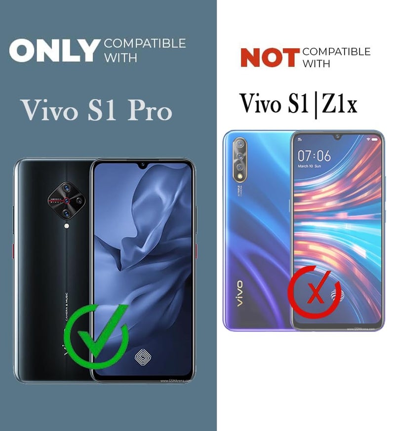 Jkobi Back Cover Case for Vivo S1 Pro (Silicone Crystal Clear | Pure Camera Protection | Soft and Flexible for Charger and Headphone sockets | Shockproof Bumpers | Transparent) - Image 4