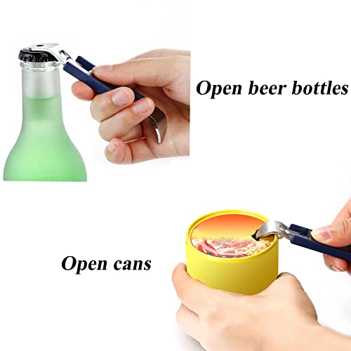 HANCELANT 3 Pieces Magnetic Bottle Openers Can Opener Classic Beer Opener Stainless Steel Small Bottle Opener Can Tapper with Magnet for Camping and Traveling HANCELANT - Image 3