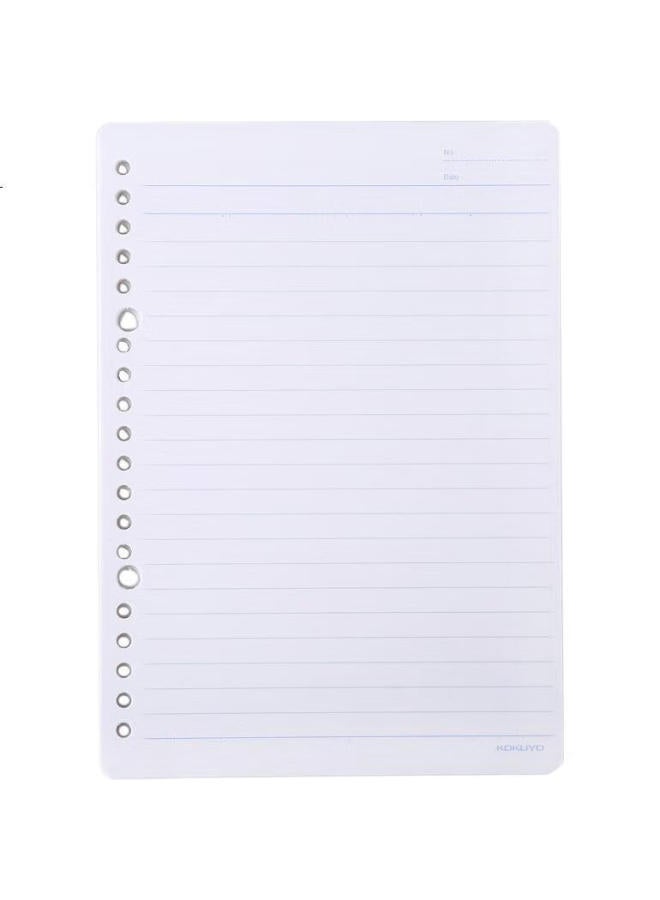 Kokuyo A5 Loose-Leaf Paper, Campus Refill Notebook, Research Note-Taking Notebook, 8Mm Dotted Line, 21 Lines, 50 Sheets/Book, 4 Books, Wcn-Cll3511 - Image 2