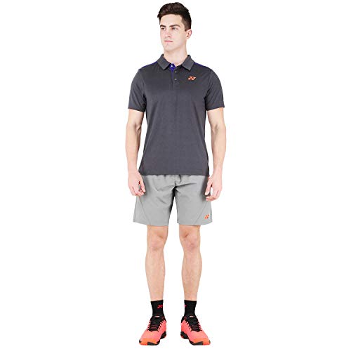 YONEX Men's Polyester Badminton Polo (Ebony, 1282B-31, S) - Image 5
