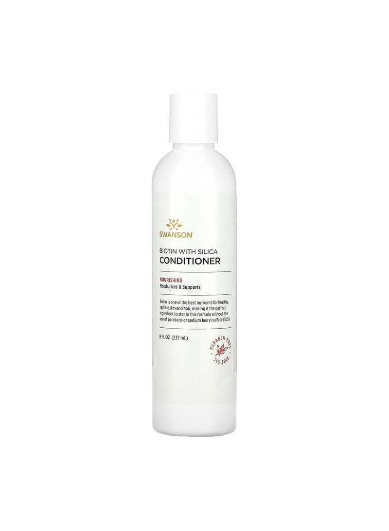 SWANSON Biotin with Silica Conditioner 8 fl oz 237 ml