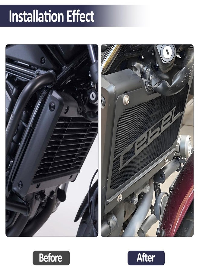 XIDAODIT for Honda Rebel Cmx 1100 CMX1100 Rebel1100 2021-2025 Motorcycle Radiator Cover Grille Guard Protection - Image 2