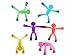laleay 6pcs Magnetic ToysPeople Figures for Kids Adults Kids Gifts Magnetic Men for Teens GiftsKids Sensory Toys - Image 3