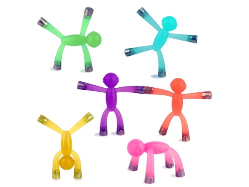 laleay 6pcs Magnetic ToysPeople Figures for Kids Adults Kids Gifts Magnetic Men for Teens GiftsKids Sensory Toys - Image 1