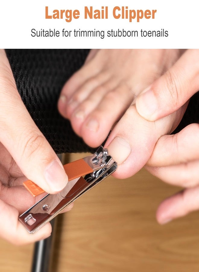 DUCOO Nail Clipper Set, 4 PCS Ultra Sharp Nail Clippers for Men, Women, Adults Toenail Fingernail Clippers, Stainless Steel Nail Cutter & File, Rose Gold - Image 4
