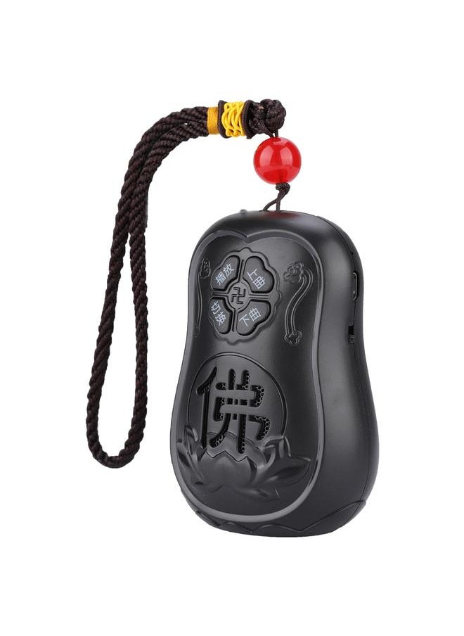 Mini Hanging Neck Type TF Card Playback Charging Buddhist Pray Buddha Scriptures Machine Player