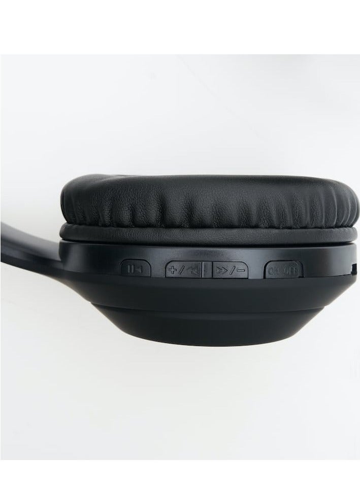 YESPLUS YS-513 Wireless Over-Ear Headphones, Foldable for Easy Storage, Long Battery Life, Black Color - Image 5