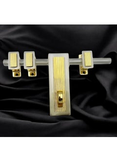 QSEVEN QSEVEN Star ALDROP 12MM HeavyDuty Construction Smooth Sliding Aldrop Ideal for Main Doors Secure Locking Mechanism with Sleek Design Gold 12 Inch  - Image 4