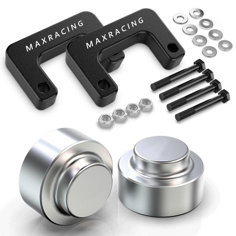 Maxracing 25 Front 15 Rear Leveling Lift Kit Compatible with 20072020 Chevy Suburban 150020072013 Chevy Avalanche 150020072020 Chevy Tahoe 20072020 GMC Yukon 1500 4WD2WD