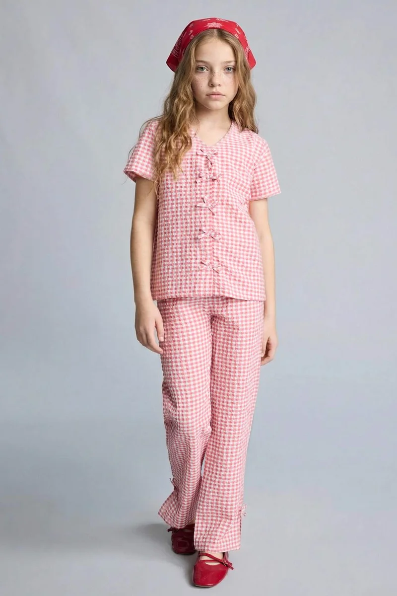 DeFacto 2 piece Regular Fit Knitted Pyjamas