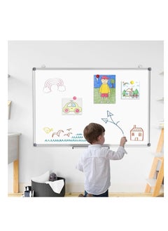 Cool Baby COOLBABY Double-Sided Magnetic Whiteboard Dry Erase Whiteboard with Aluminum Frame Wall-Mounted Whiteboard Writing Board  - Image 2