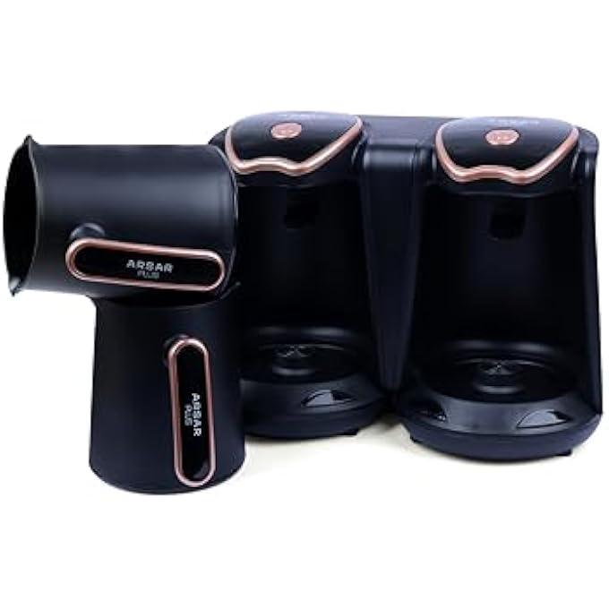 ARSAR PLUS Double Automatic Turkish Coffee Maker Machine 600W  600W - Image 3