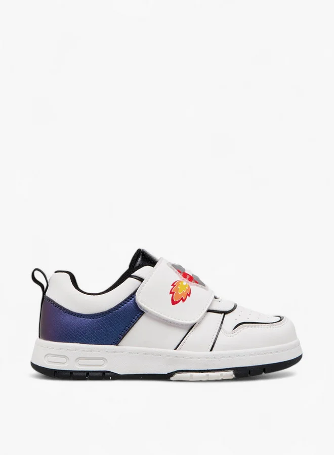 LBL by Shoexpress Boys Rocket Light-Up Sneakers with Hook and Loop Closure
