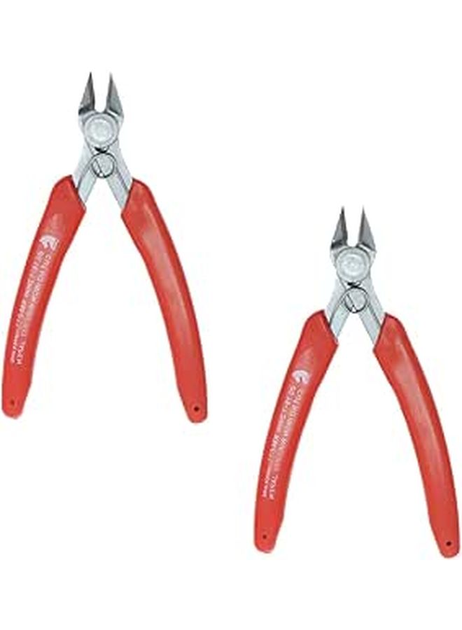2 Pcs Stainless Steel Cut Off Pliers and Clamp Pliers Set for Wire Cutting Hose Clamp Removal - Image 1