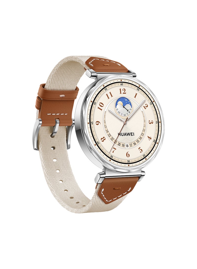 HUAWEI Watch GT 5 41mm Smartwatch, up to 7 Days Battery Life, All-new Running and Cycling Experience, Sharp-Edged Design Watch, Health Tracking, Compatible with iOS and Android Brown - Image 2