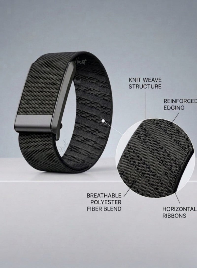 Stretchy Nylon Band Compatible with WHOOP 5.0 Soft Breathable & Adjustable Replacement Strap for Fitness and Activity Tracker (Wrist Wear) - Image 5