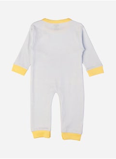Babies Basic Front Graphic Long Sleeves Sleepsuit by Styli  - Image 2