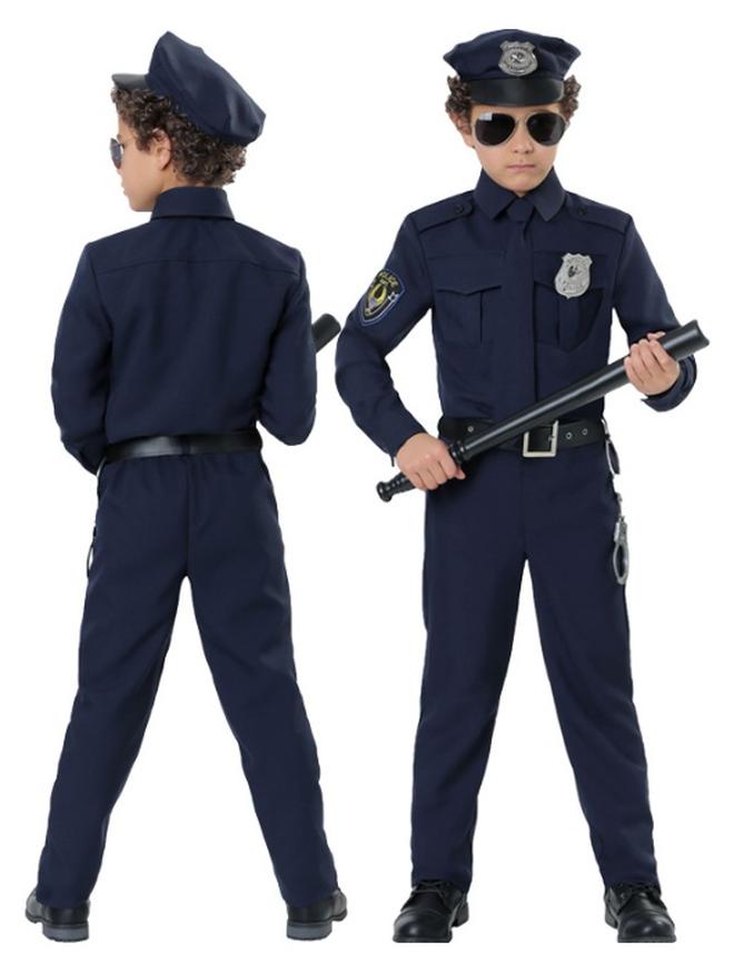 زي شرطة للأطفال جذاب - Costume عيد الهالوين المثالي - Image 1