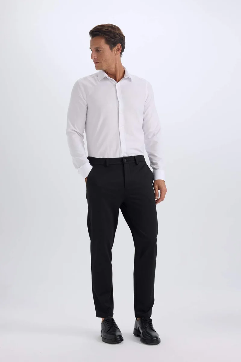 Defacto  Basic Straight Leg Jogger Pants for Men | Best Price UAE