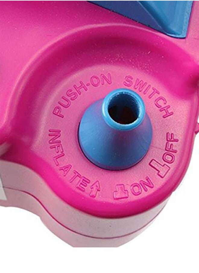 BORTONY Electric Balloon Pump Pink/Blue Sturdy Durable Made Up With Premium Quality  - Image 5