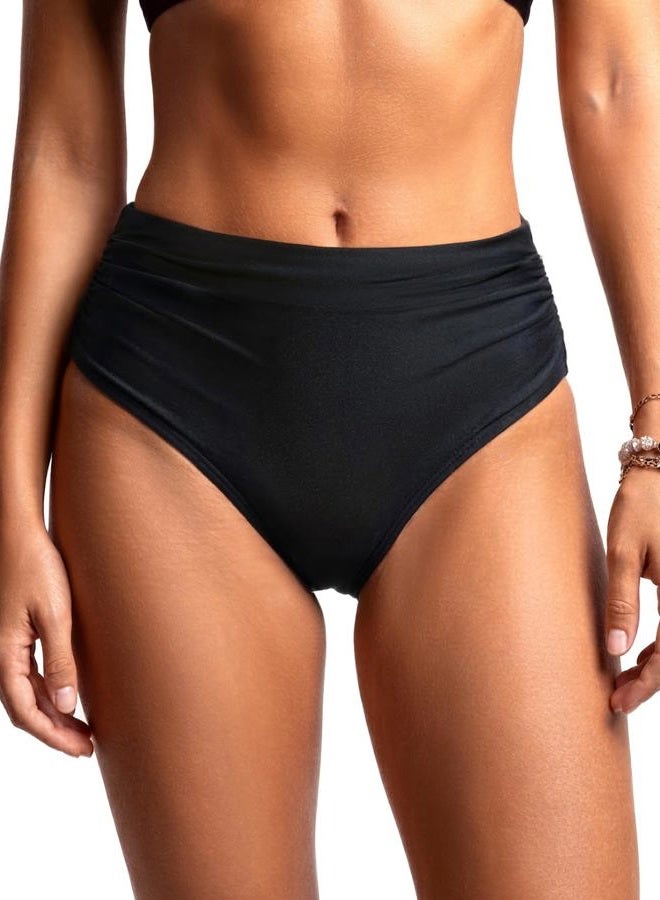 Daci Mid Rise Bikini Bottoms for Women - 2025 Full Coverage Bathing Suit Bottom Tummy Control Swimsuit Bottom - Image 1