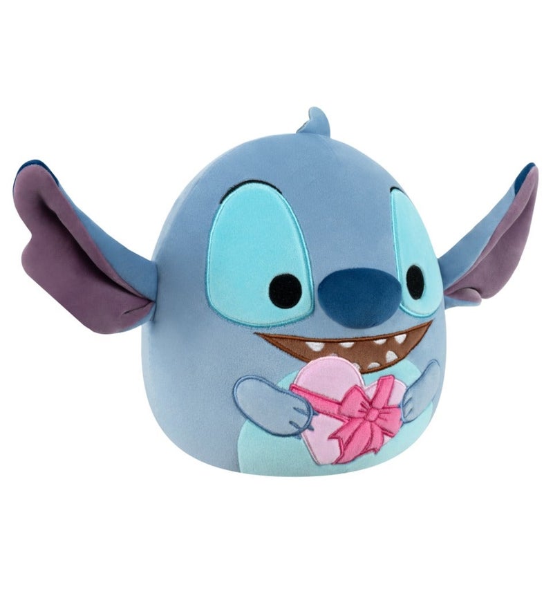 Squishmallows Disney Stitch Heart-Themed Plush Toy â€“ 20 cm Cute Soft Plush - Image 2