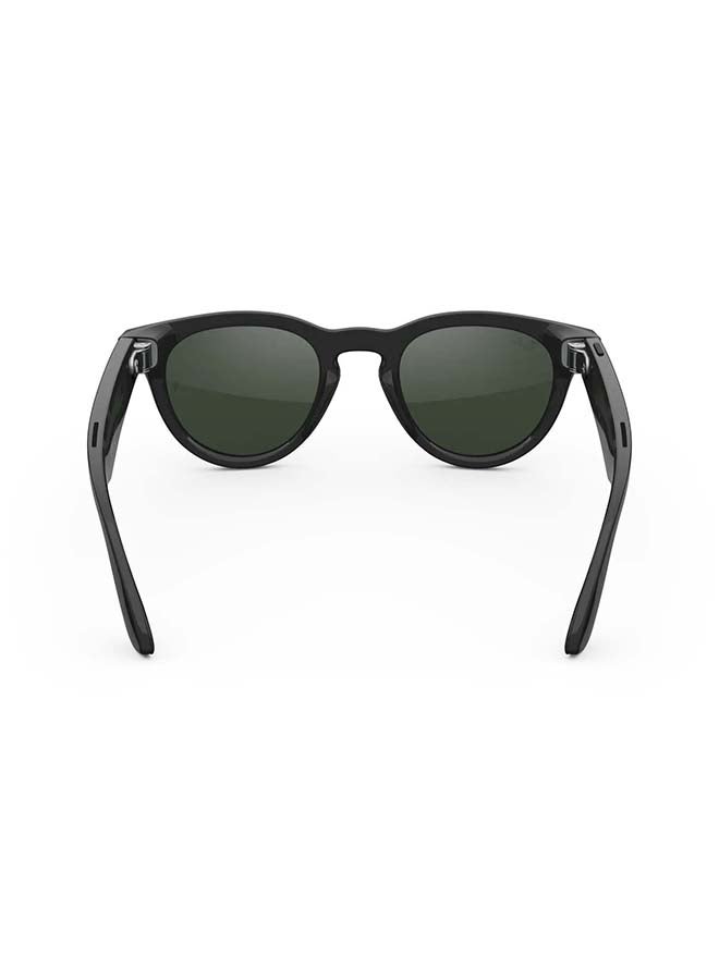 ميتا RAY-BAN Headliner (Gen 2) Shiny Black Frame Clear to Graphite Green Transitions Lens Standard High bridge Shiny Black Clear to Graphite Green Transitions - Image 4