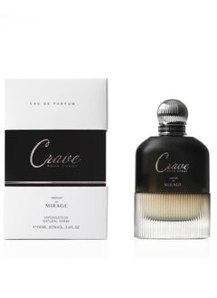 Mirage CRAVE - Parfum De MIRAGE for Men, Eau de Parfum, 100 ml 