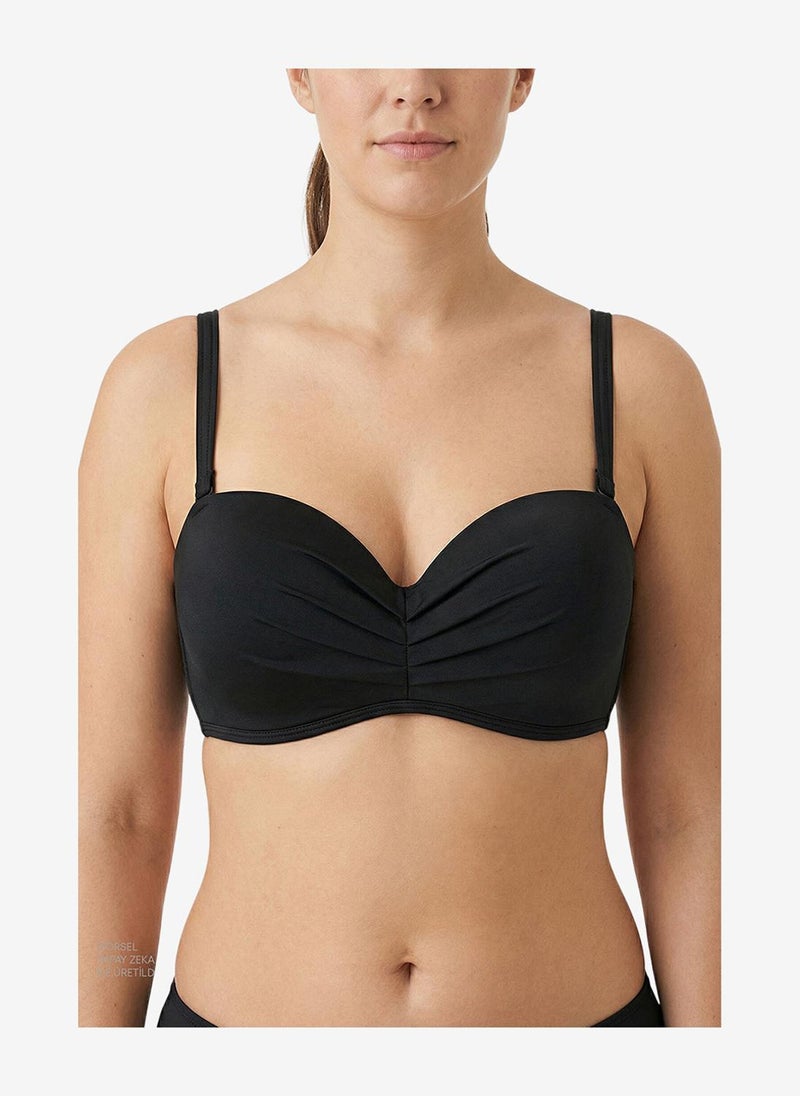 Penti Women Lotus Black Bikini Top - Image 4