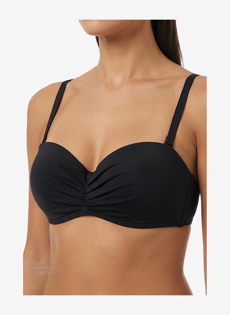 Penti Women Lotus Black Bikini Top - Image 3