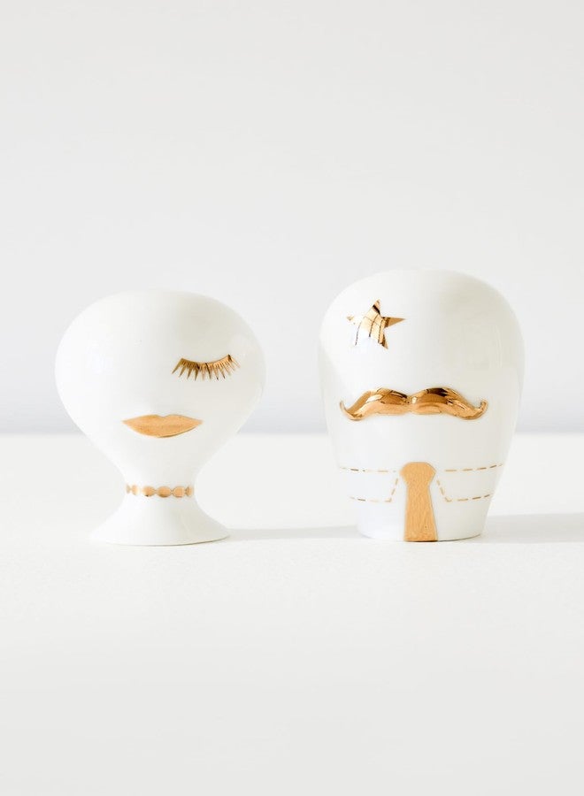 Jonathan Adler Gilded Muse Salt & Pepper Set by Jonathan Adler UK - Image 2