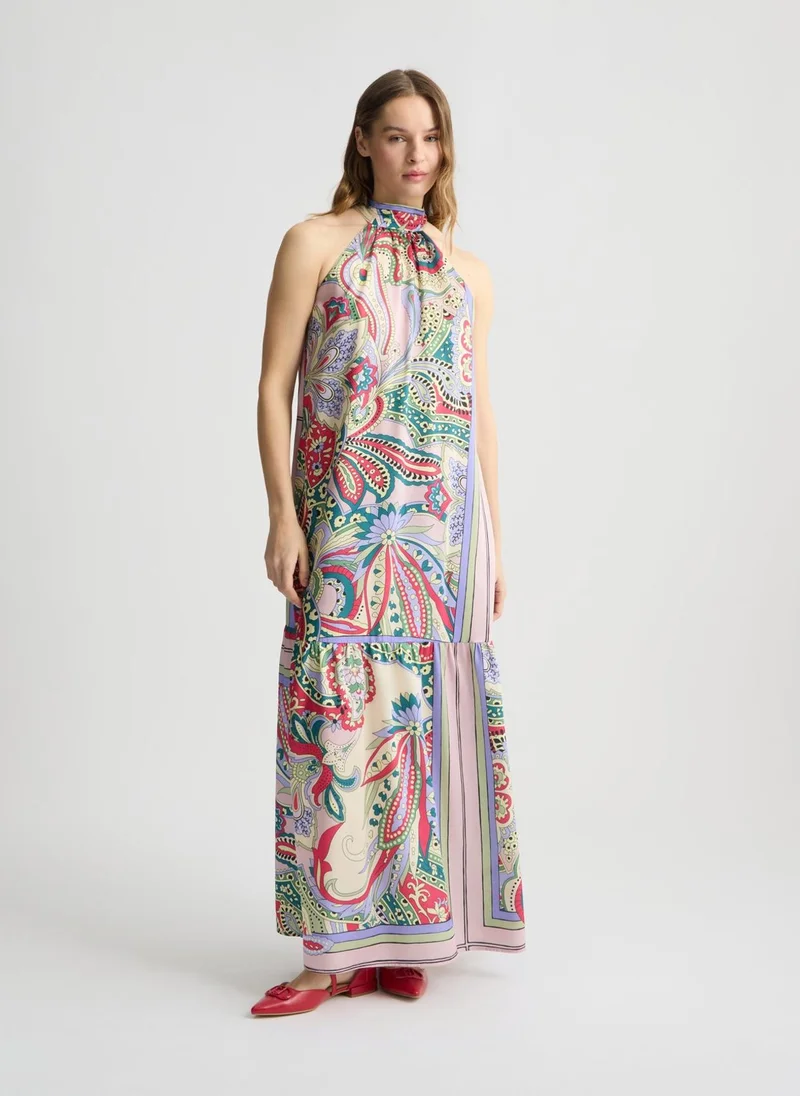 Liu Jo Long satin dress