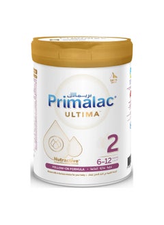 PRIMALAC Primalac Ultima Infant Milk Powder, Stage No. 2, 400 gm, follow-up nutritional formula, suitable for children from 6 months to 12 months  - Image 1