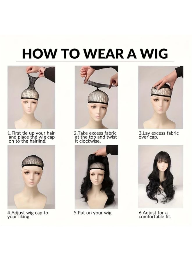 Black 10 Inch Short Afro Wig For Women Men Bouncy Kinky Curly Synthetic Hair Elastic Net Cap - Image 2