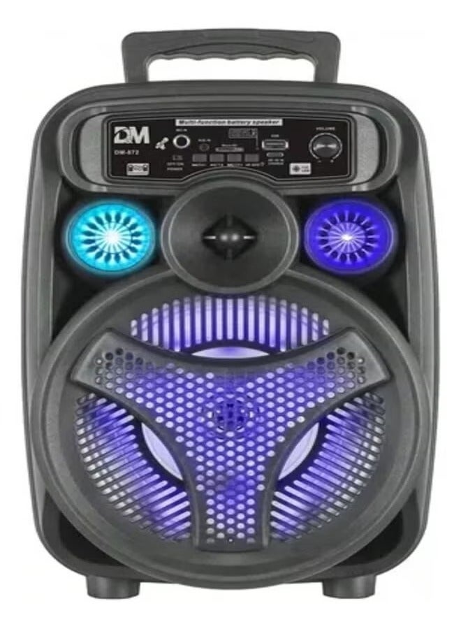 DLC Portable Speaker with LED Lights and Bluetooth  - Image 2